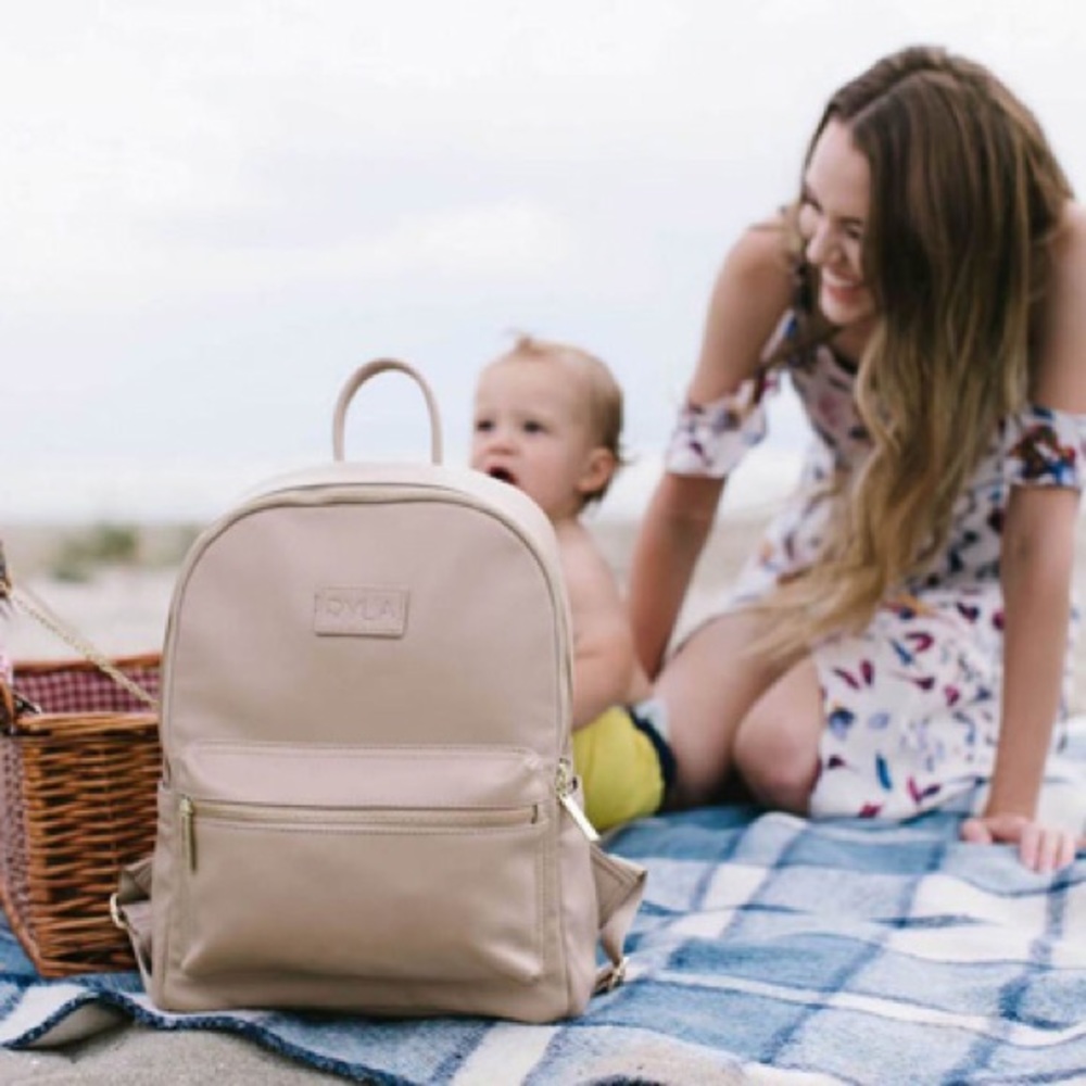 Ryla Pack Diaper Backpack Beige Tan